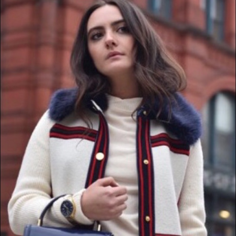 Tory Burch, Windsor Cardigan.
